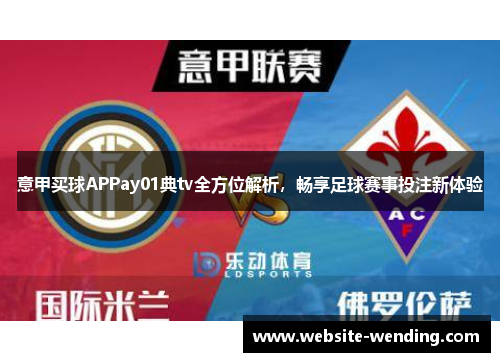 意甲买球APPay01典tv全方位解析，畅享足球赛事投注新体验