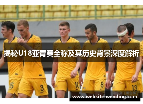 揭秘U18亚青赛全称及其历史背景深度解析